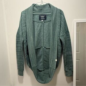 ONLY Women's Green Open Front Sweater/Cardigan BNWT